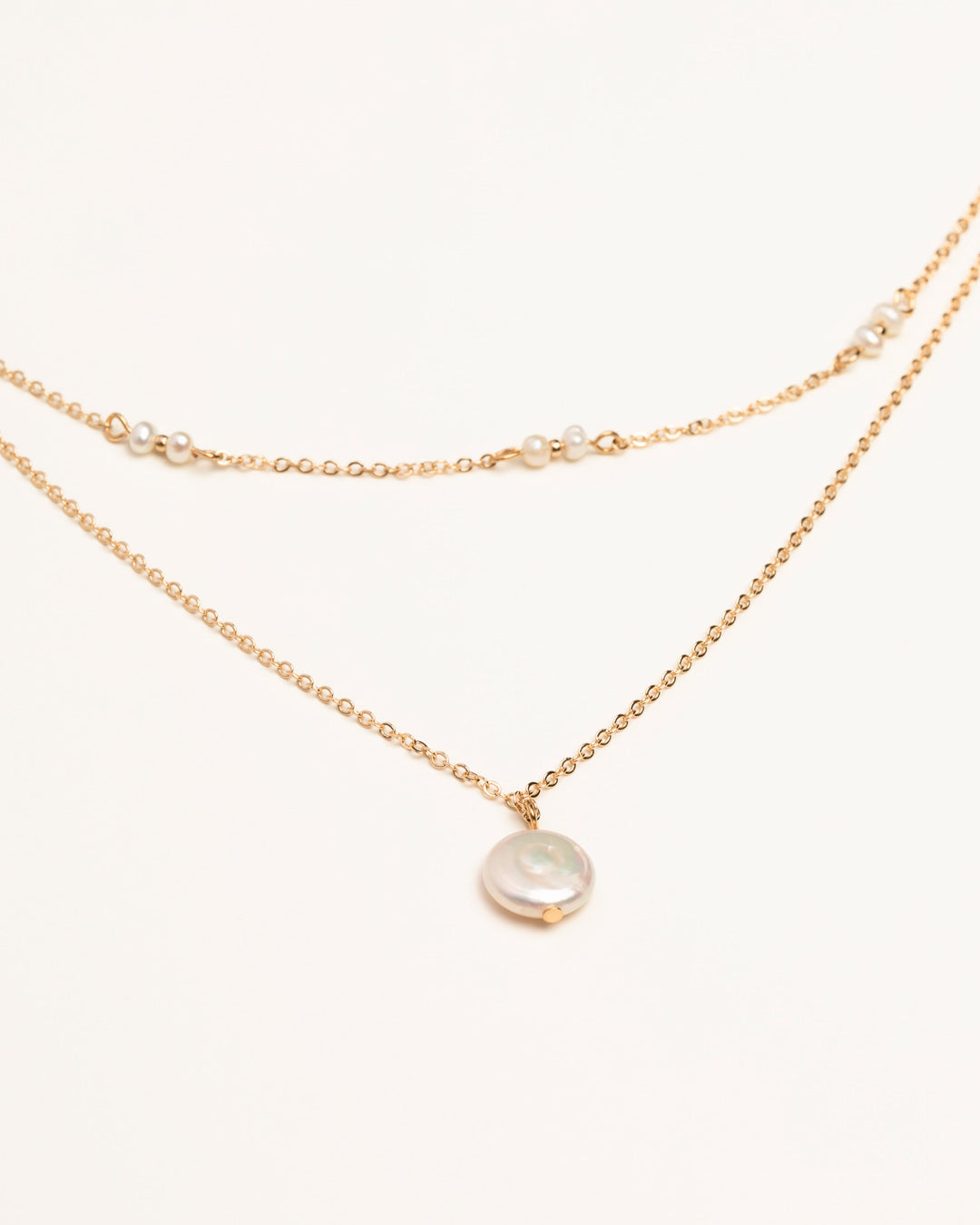 Genuine Freshwater Pearl Multi Strand Necklace