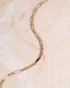 Gold Bold Link Necklace