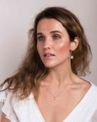 Freshwater Pearl & Stone Femme Necklace - Naledi Jewellery