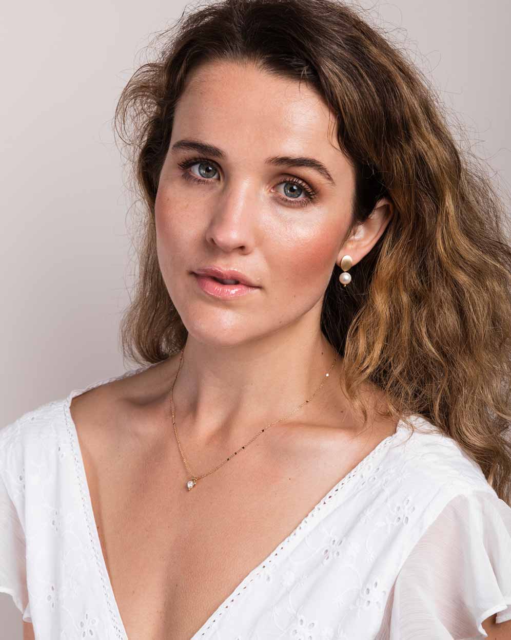 Freshwater Pearl Drop Earring - Naledi Jewellery