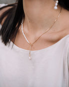 Genuine Freshwater Pearl Y-Necklace