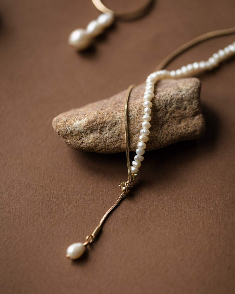 Genuine Freshwater Pearl Y-Necklace