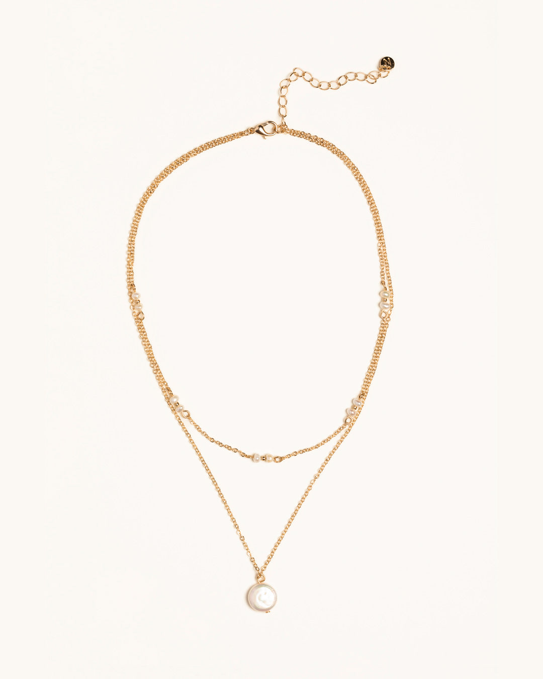 Genuine Freshwater Pearl Multi Strand Necklace