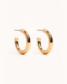 Gold Classic Hoop Earrings