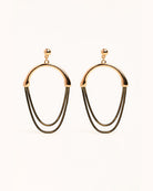 Shadow Multi Chain Earrings