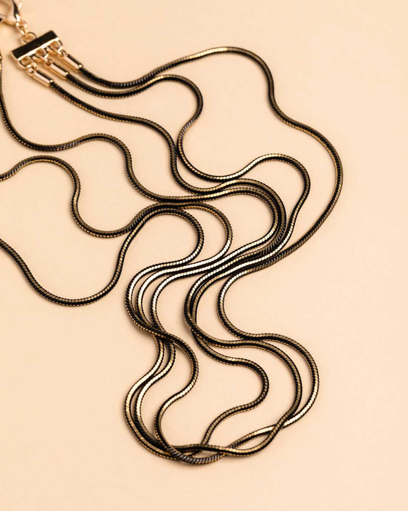 Shadow Multi Chain Necklace