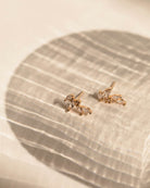 18ct Gold Vermeil Flawless Crystal Tear Drop Crawler	Earrings	Jewellery	Naledi	925