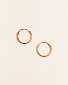 18ct Gold Vermeil 3mm Sleeper Hoop	Earrings	Jewellery	Naledi	925
