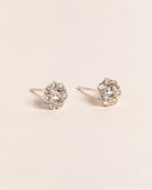 925 Silver Flawless Crystal Cluster Stud	Earrings	Jewellery	Naledi	925