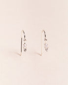 925 Silver Flawless Crystal & Freshwater Pearl Mini Loop Earrings	Earrings	Jewellery	Naledi	925