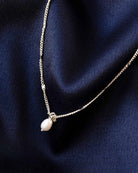 925 Silver Freshwater Pearl & Crystal Stone Femme Necklace	Necklace	Jewellery	Naledi	925