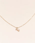 925 Silver Freshwater Pearl & Crystal Stone Femme Necklace	Necklace	Jewellery	Naledi	925