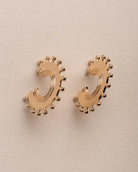 Scattered bobble Hoop Earring - Naledi Jewellery