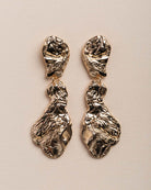 Organic Oversized Drop Earring - Naledi Jewellery