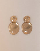 Hammered Drop Earring - Naledi Jewellery