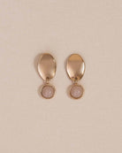 Natural Stone Mini Drop Earring - Naledi Jewellery