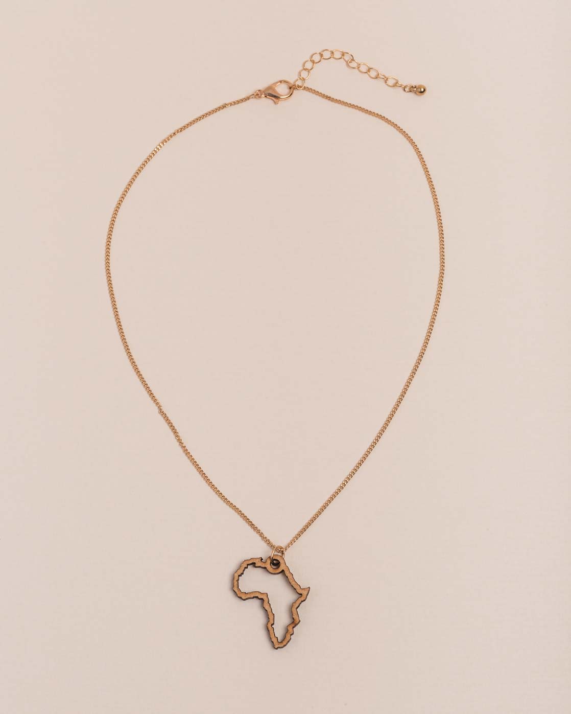 Continent Necklace - Africa - Naledi Jewellery