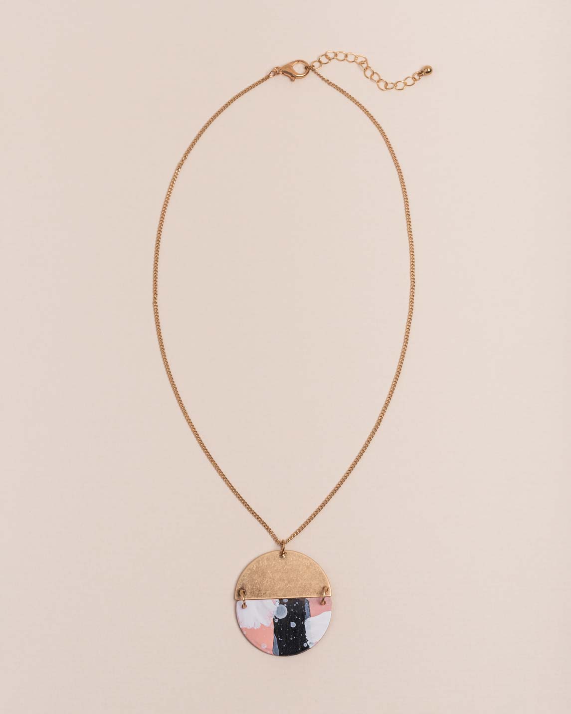 African Art Pendant Necklace