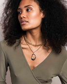 Organic Pendant Layered Necklace - Naledi Jewellery