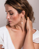 Interwine Shell Drop Earring - Naledi Jewellery