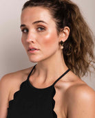Natural Stone Mini Drop Earring - Naledi Jewellery