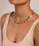 Cowrie Layered Necklace - Naledi Jewellery