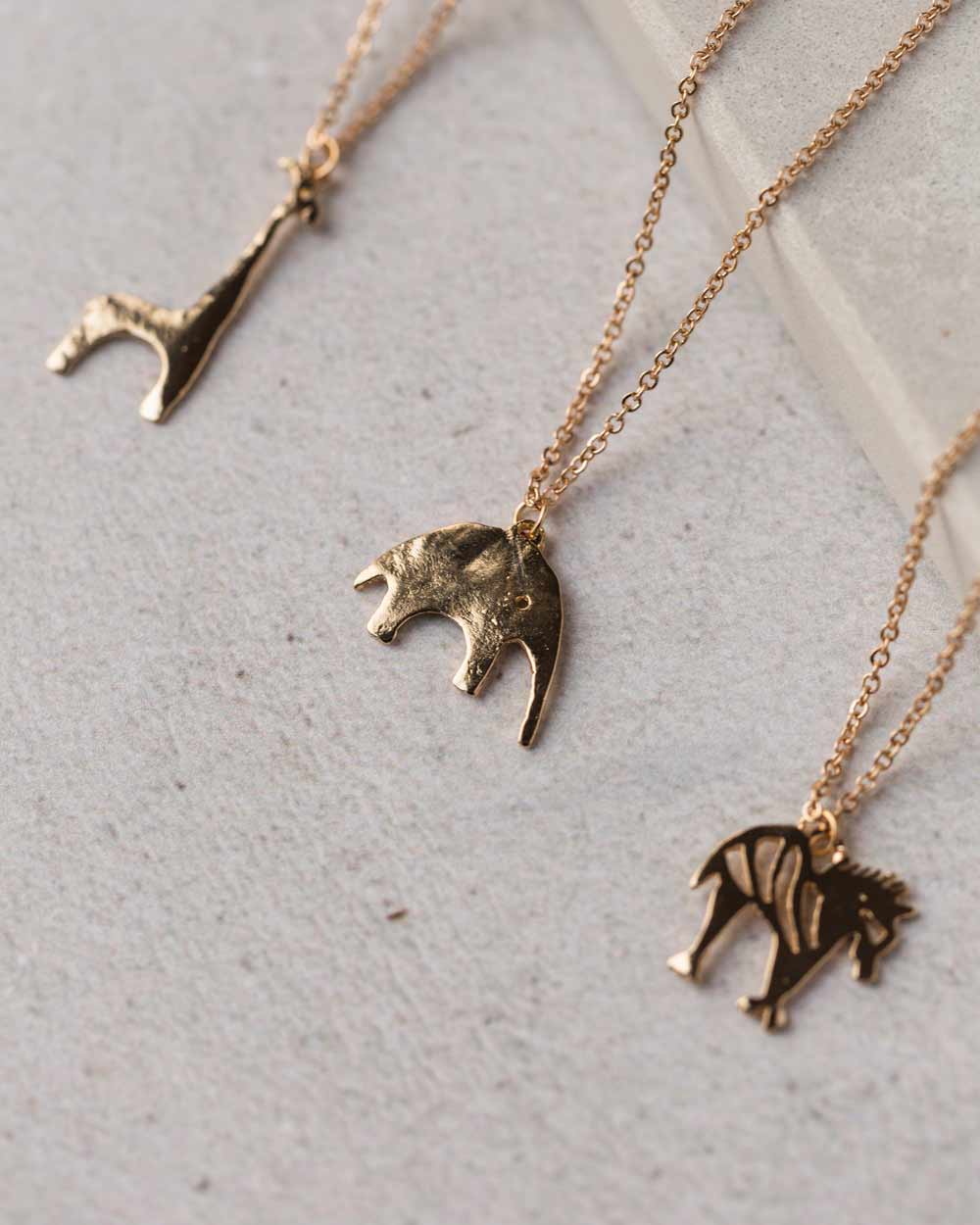 Animal Pendant Necklaces - Naledi Jewellery