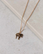African Zebra Pendant Necklace - Naledi Jewellery