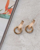 Rings Statement Drop Earring - Naledi Jewellery
