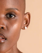 freshwater pearl stud earring naledi jewellery